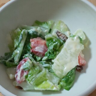 白菜☆トマト☆干し柿のサラダ